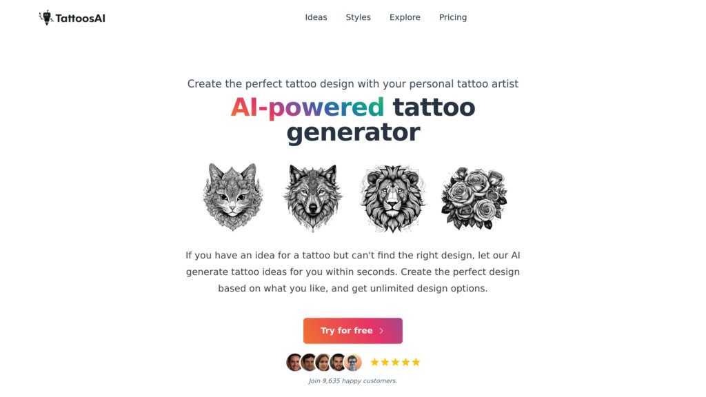 TattoosAI screenshot
