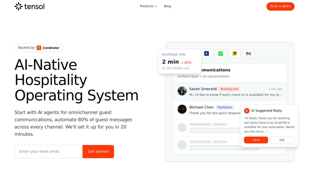 Tensol screenshot