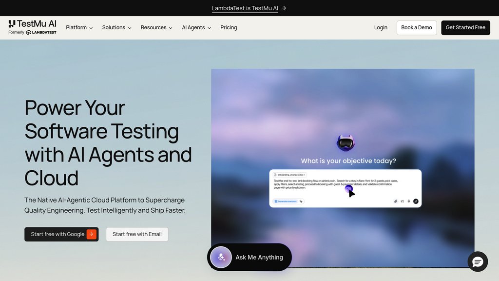 TestMu AI screenshot