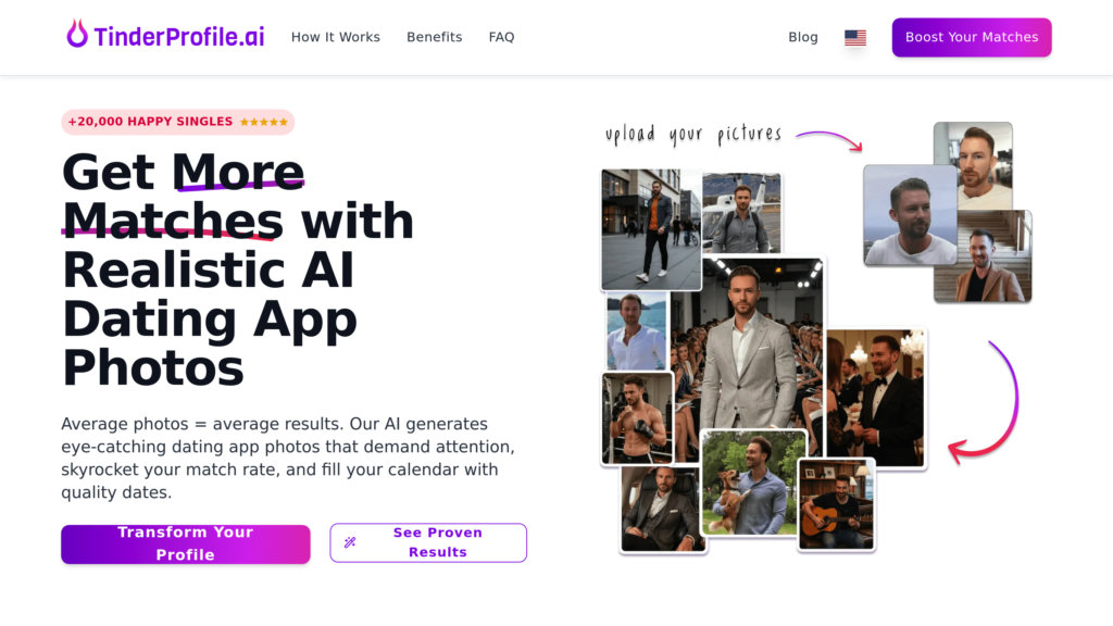TinderProfile.ai screenshot