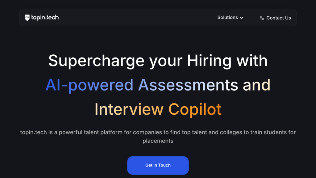 topin.tech screenshot