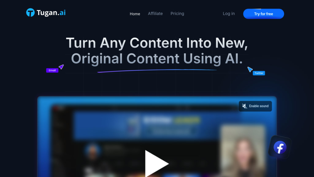 Tugan.ai screenshot