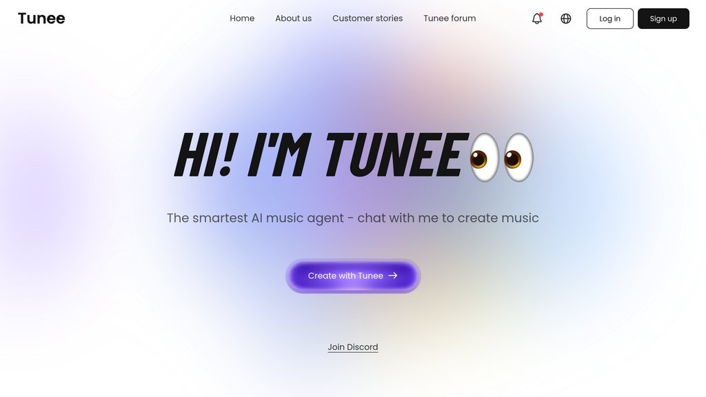 Tunee screenshot