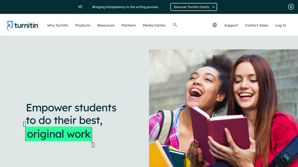 Turnitin screenshot