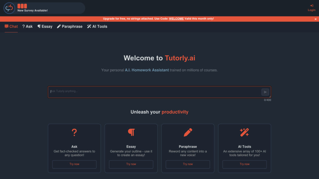 Tutorly AI screenshot