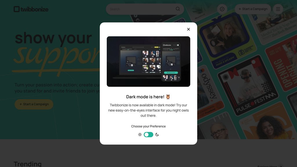 Twibbonize screenshot