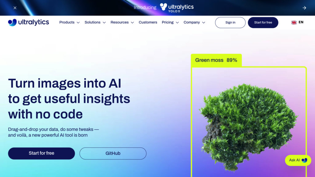 Ultralytics screenshot