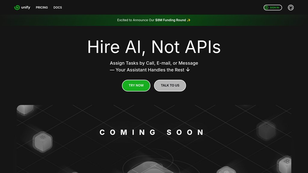 Unify AI screenshot