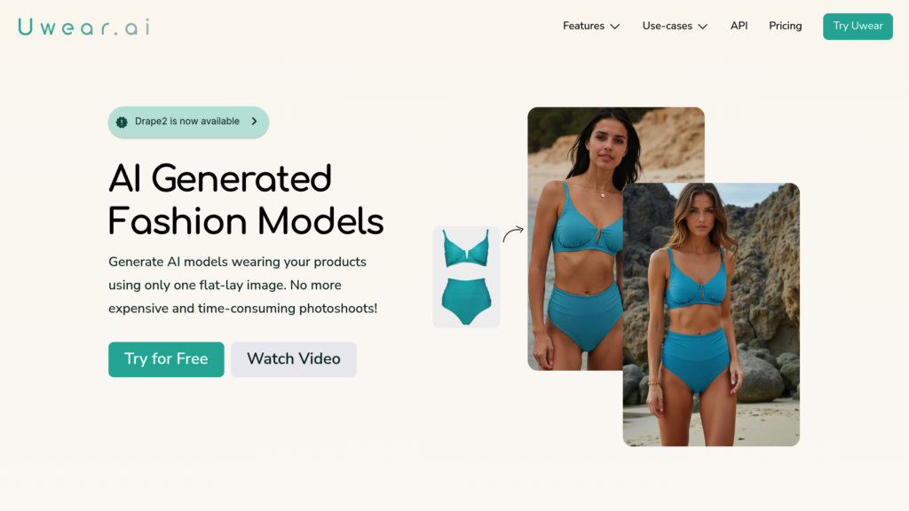 Uwear.ai screenshot