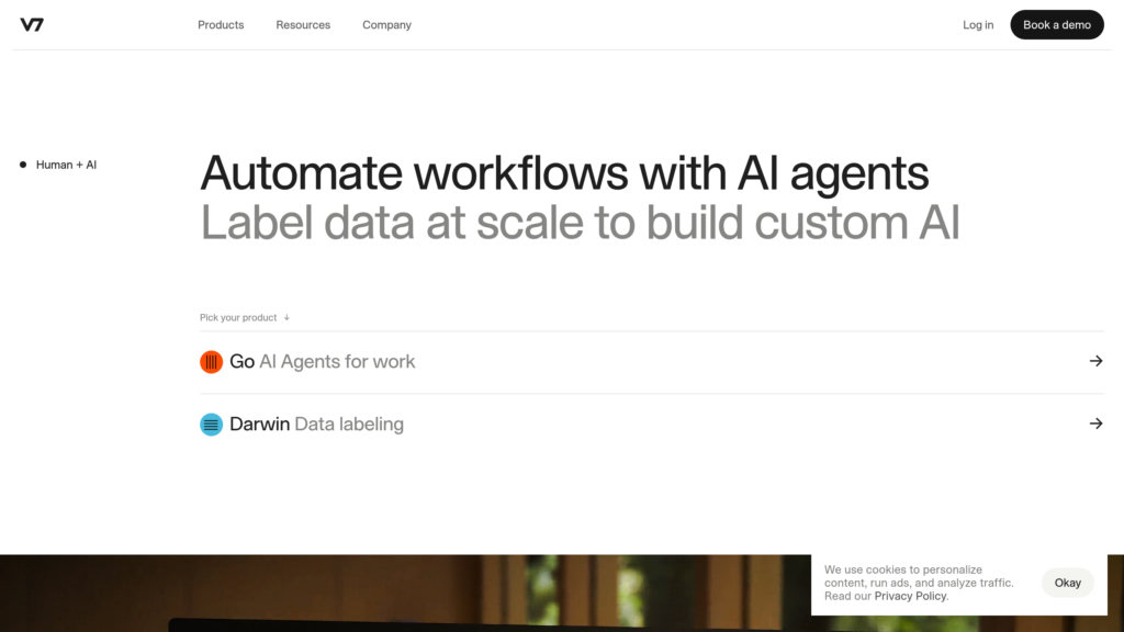 V7 Labs screenshot