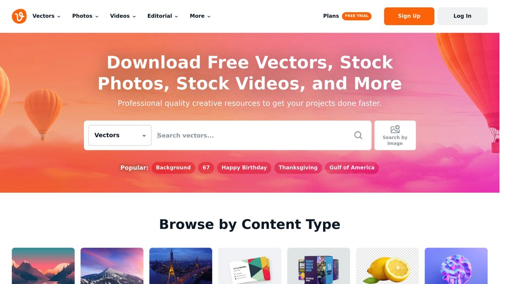 Vecteezy screenshot