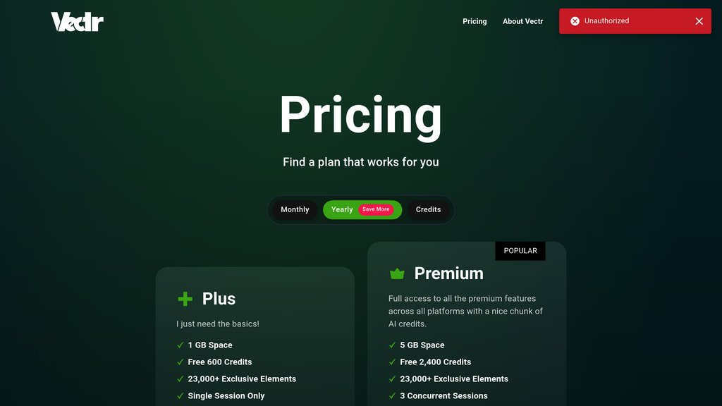 Vectr screenshot
