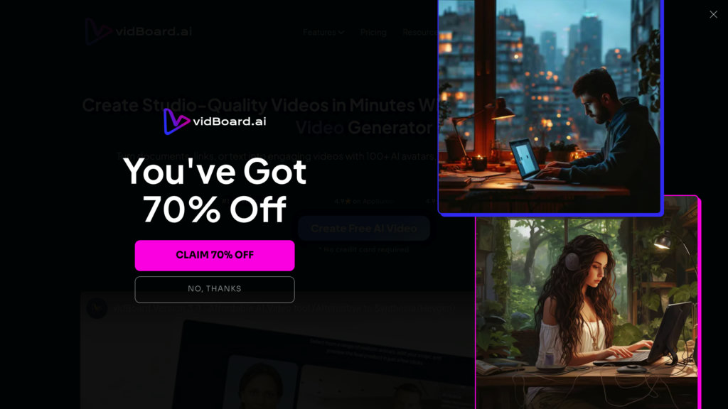 vidBoard.ai screenshot