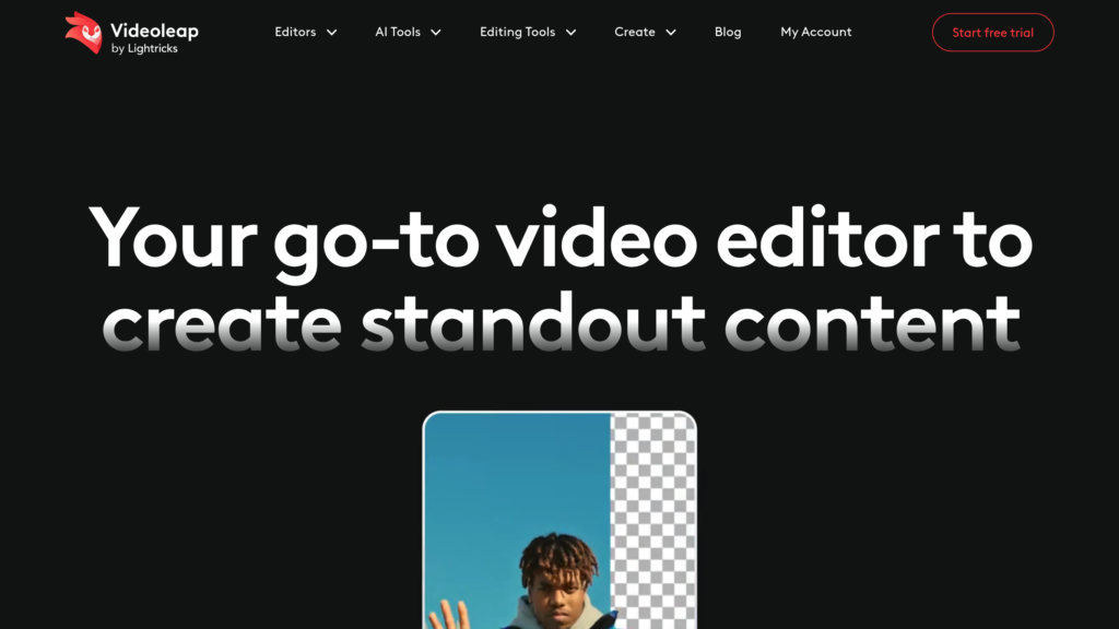Videoleap screenshot