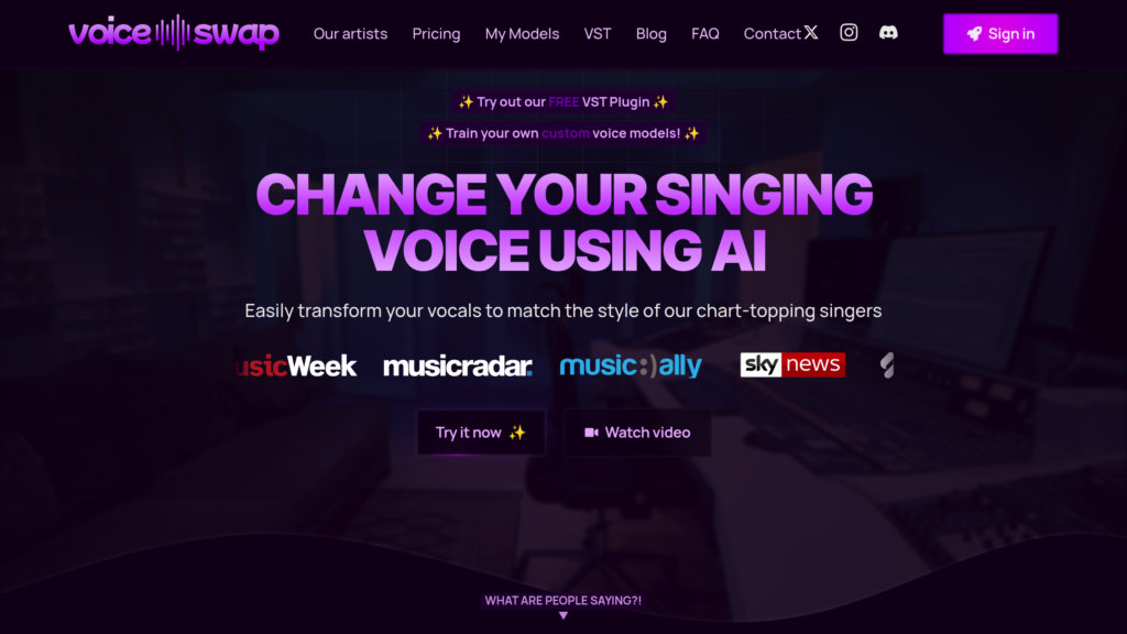 Voice-Swap screenshot