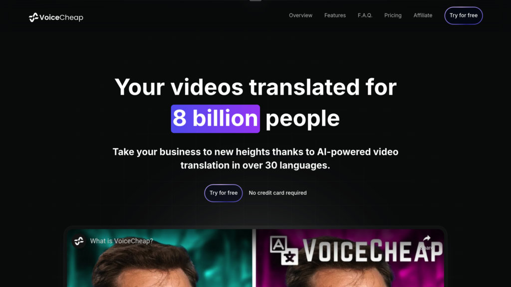 VoiceCheap screenshot