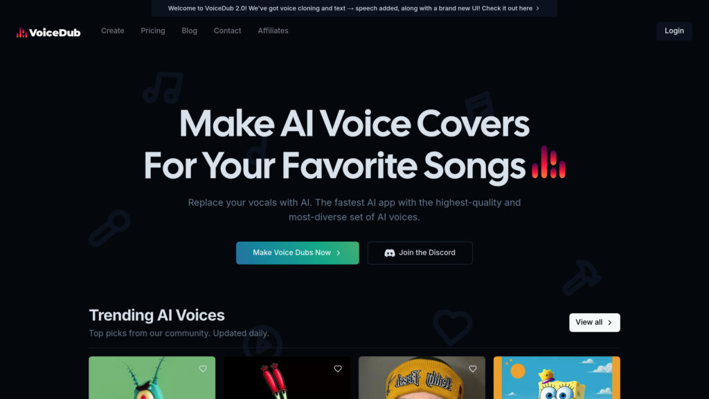 VoiceDub screenshot