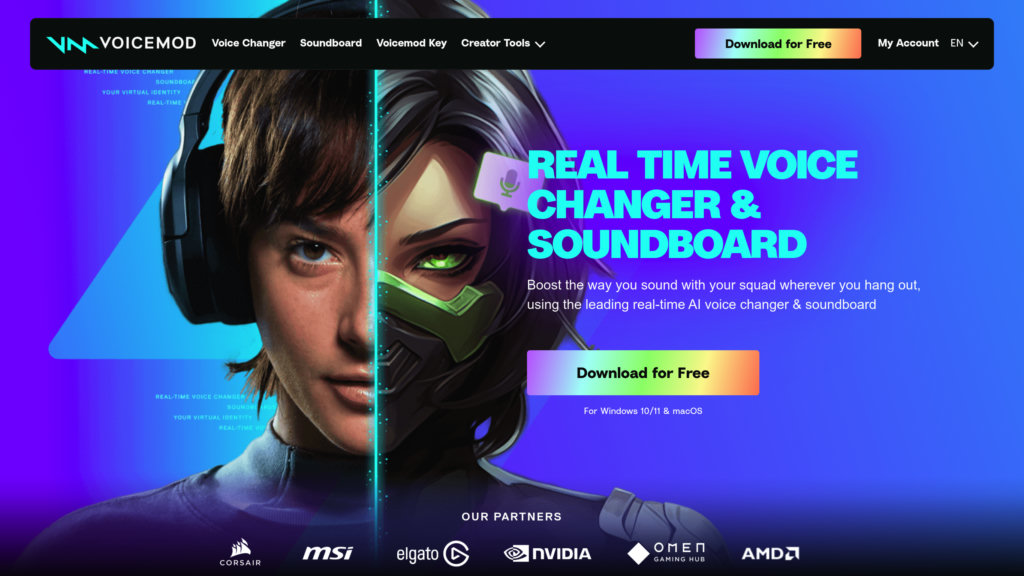 Voicemod screenshot