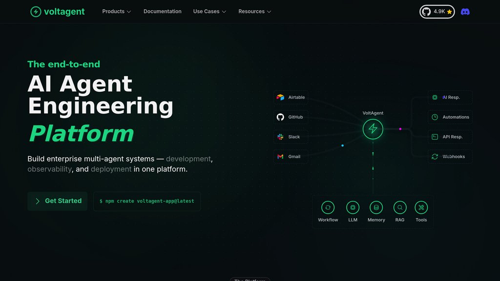 VoltAgent screenshot