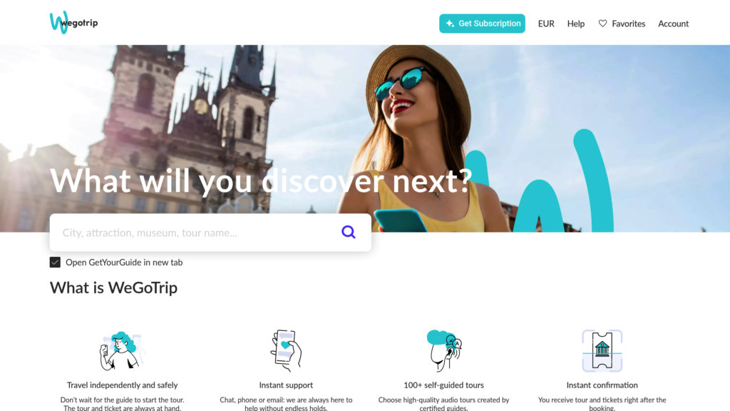 WeGoTrip screenshot