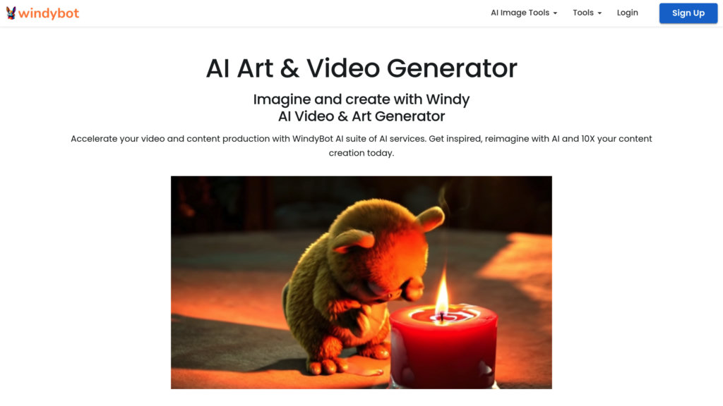 WindyBot screenshot