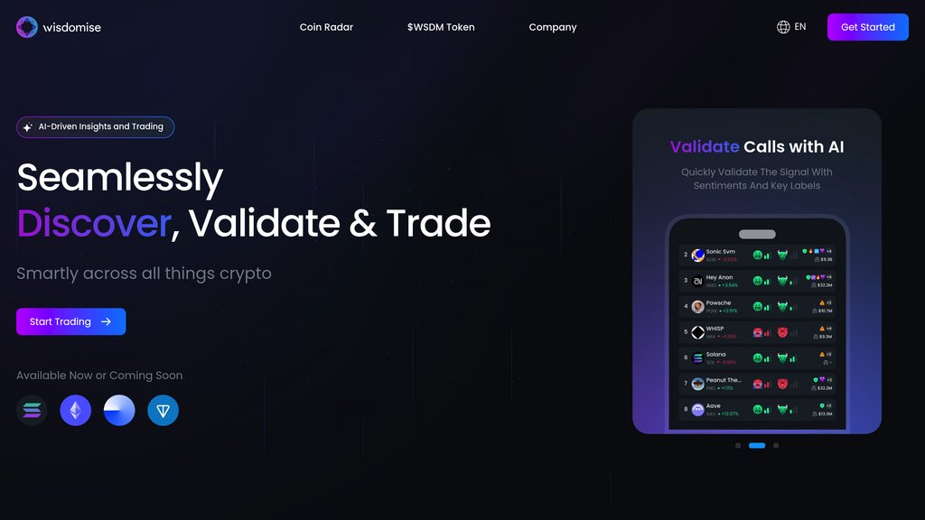 Wisdomise screenshot