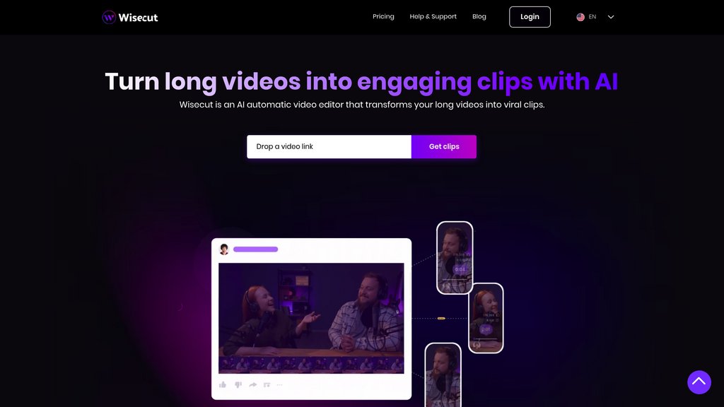 Wisecut screenshot