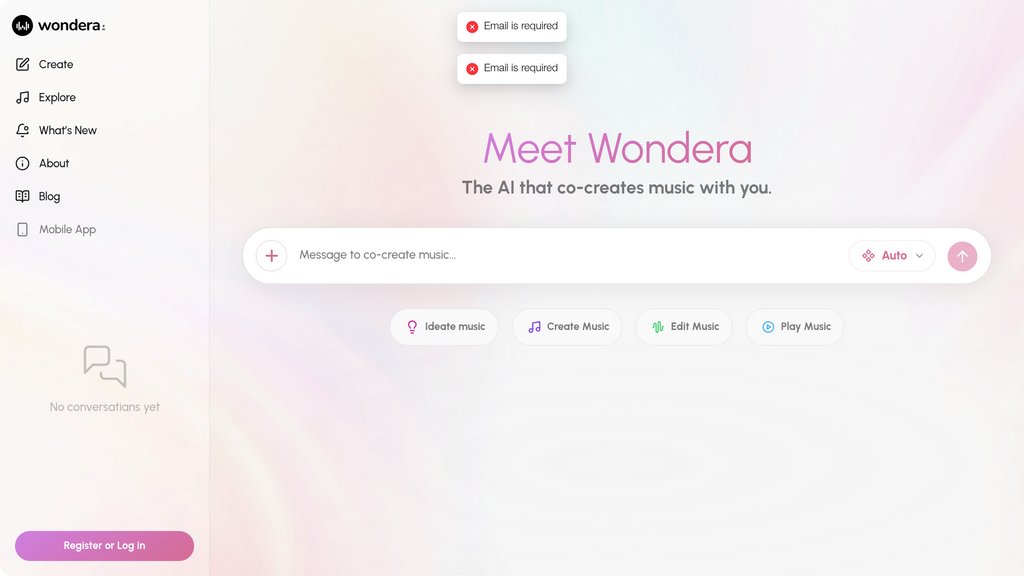 Wondera screenshot