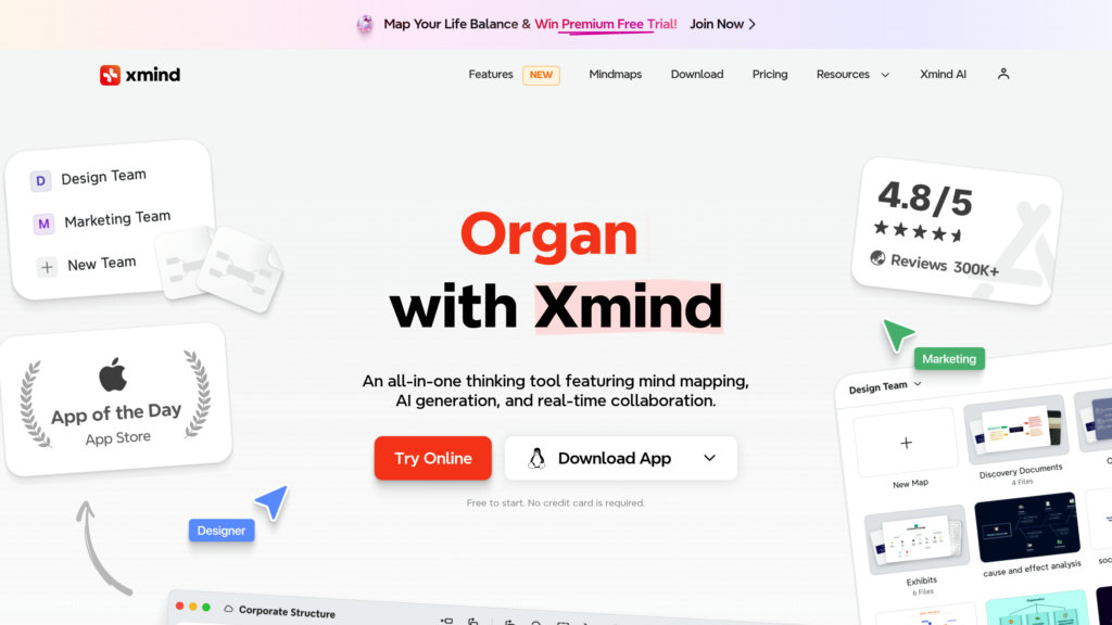 Xmind screenshot