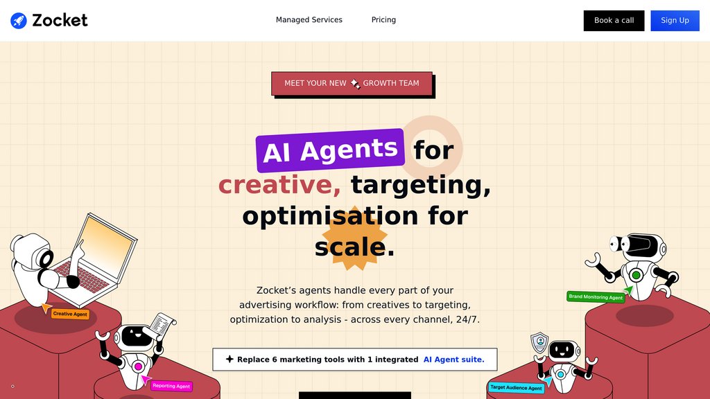 Zocket screenshot